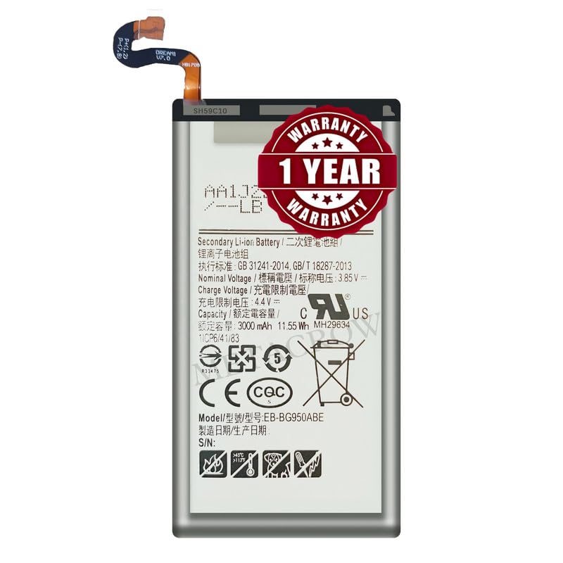 Image of Original EB-BG950ABE Battery Compatible with Samsung Galaxy S8 - (3000mAh) - 1 Year Warranty BC46