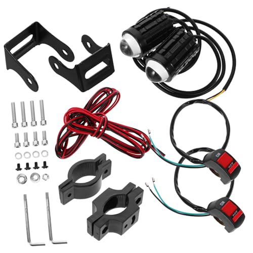Luces de conducción para motocicleta faro accesorio para moto y luz todoterreno duradera