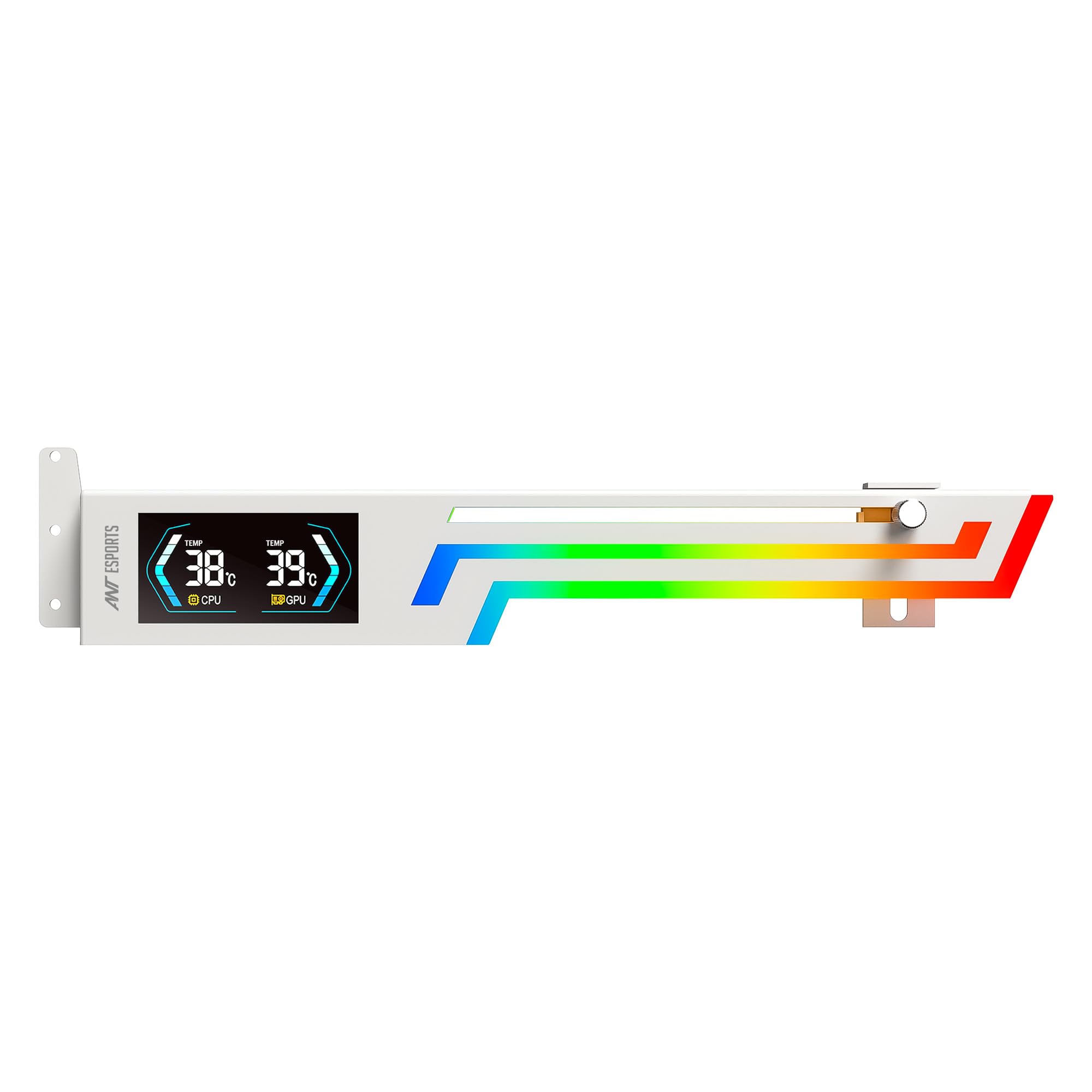 Ant Esports GCB200 ARGB GPU Holder - Sag Prevention & Temp Monitoring -9