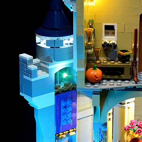 BRIKSMAX Led Beleuchtungsset für Lego Creator Das Disney Schloss, Kompatibel Mit Lego 71040 Bausteinen Modell - Ohne… – Bild 4