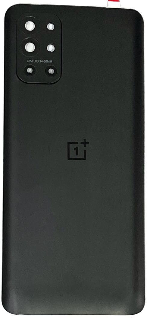Compatible with OnePlus 9R Matt Black Back Panel Case (Black) - TPU/Silicone Material with Raised Camera Edges-image-13