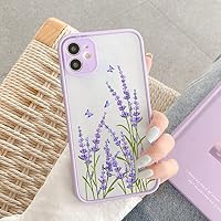 Amazon | 蝶ラベンダー彼岸花電話ケース For iphone 7 8 プラス 12 13