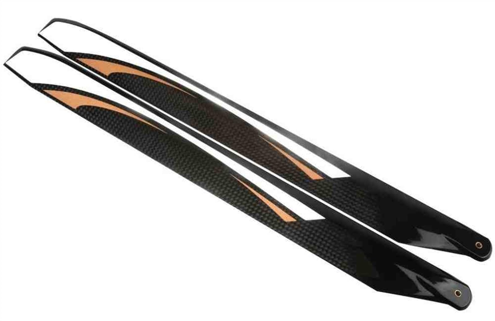 IWBR Pale principali FBL CF 3D Flybarless da 710 mm for tutti gli elicotteri RC di dimensioni 60-91