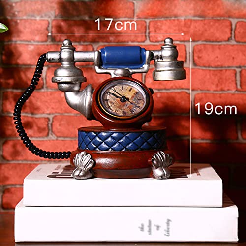 Téléphone accessoire maison bureau rétro filaire fixe antique décor - 7