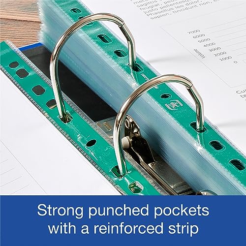 Oxford, Premium Punched Pockets A4, 100 Poly Pockets