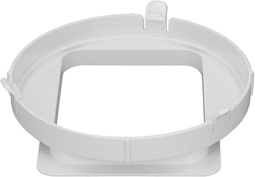 Conector portátil de manguera de escape de CA, adaptador de interfaz de conducto de aire acondicionado, acoplador ABS para CA móvil 1P KY35