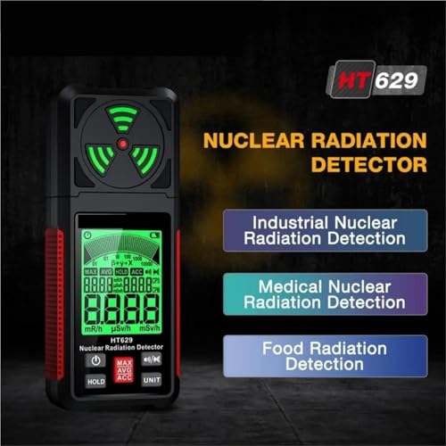 Medidor Geiger HT629 para Radiación Nuclear miniatura 4