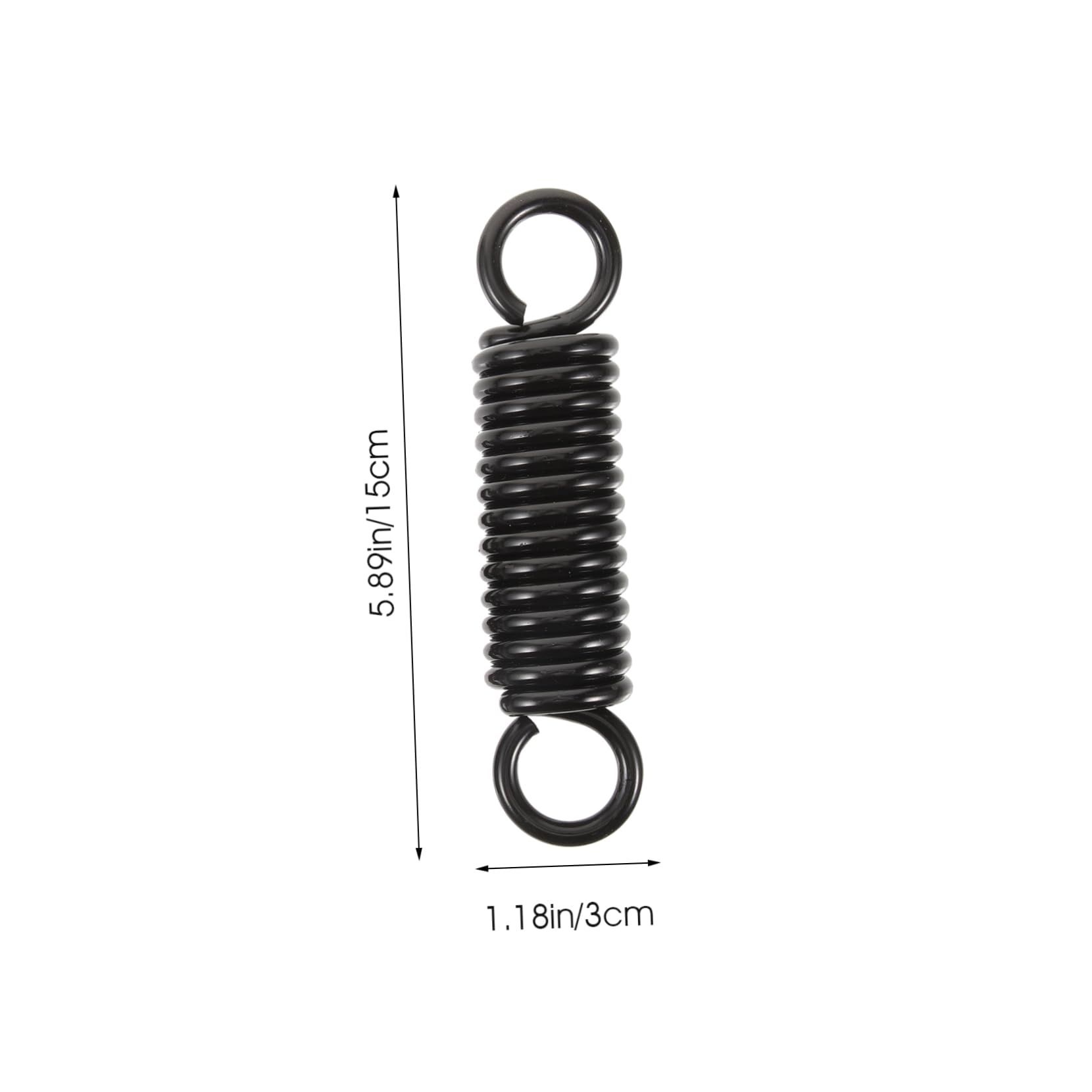 Hemobllo Ressorts pour Chaise Suspendue Inoxydable Kit de Fixation pour Hamac et Accessoires Suspendus Adapté pour Intérieur et Extérieur