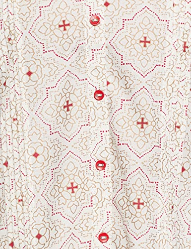 Image of Easybuy Women's Regular Kurta (PA21VI05FE Off White S)