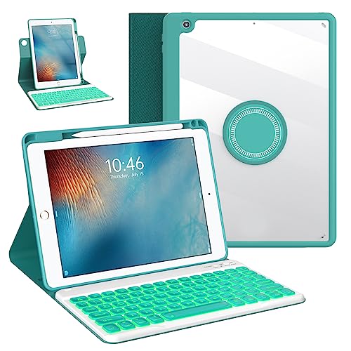 OYEEICE (ICGACX) iPad6P[X L[{[h9.7C`p - O\ȃobNCgtL[{[h AbvO[hꂽCJo[ yVz_[t iPad Air 2&iPad 6/5p - eB[