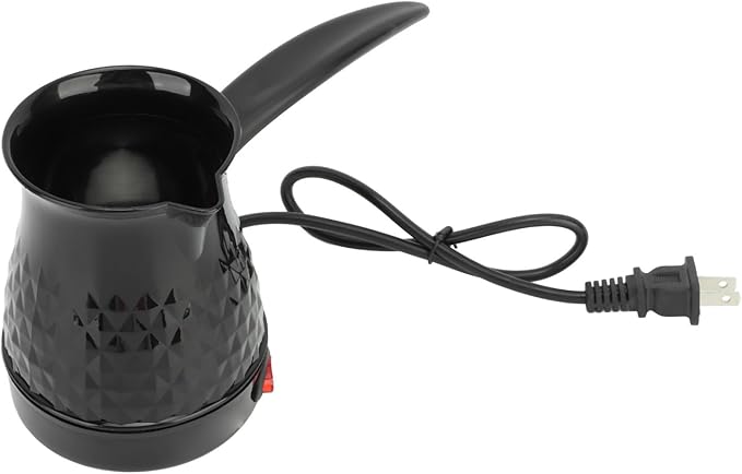 Cafetera Turca Eléctrica Portátil 600ml para Café, Leche y Té miniatura 3