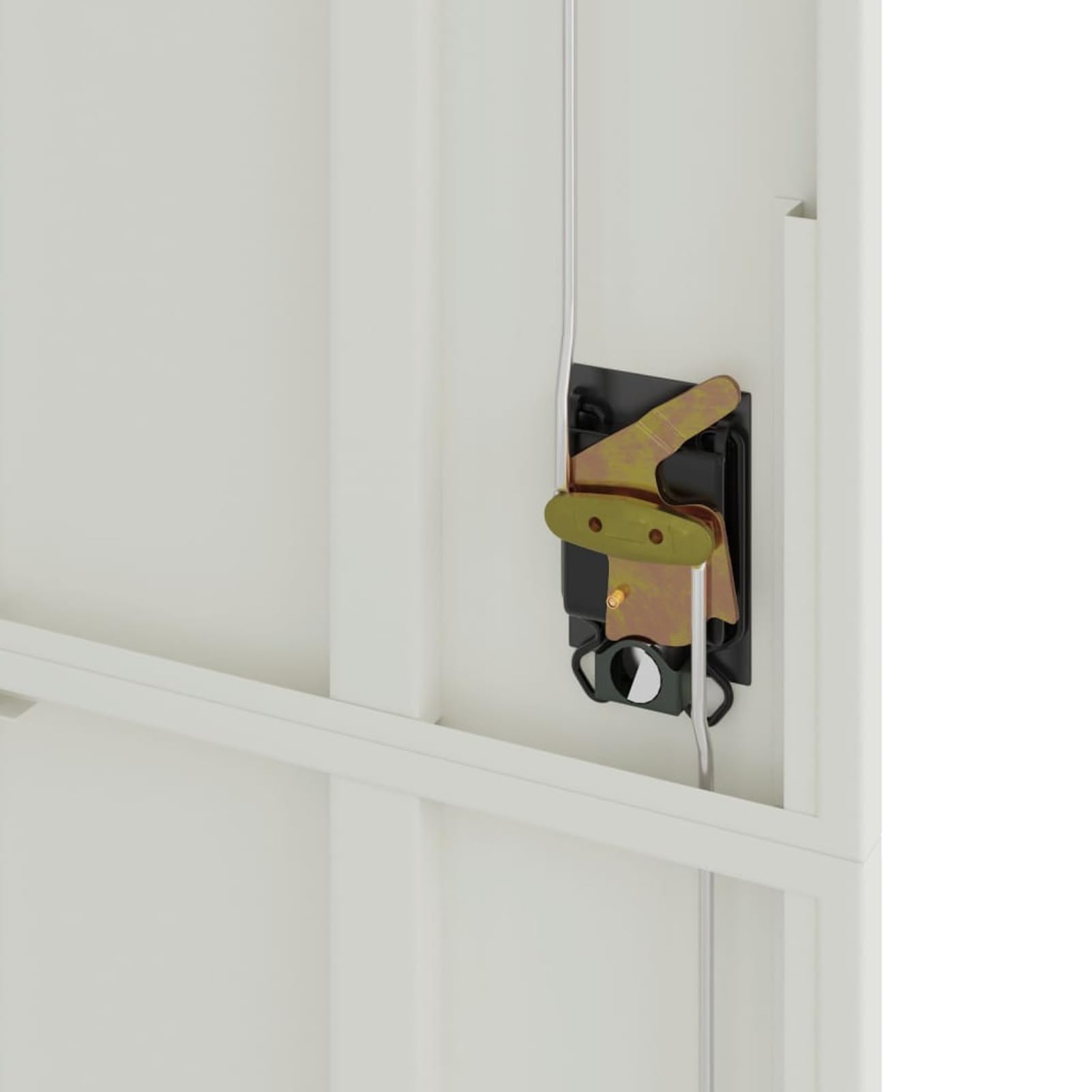 LAPOOH Armadio Classificatore Grigio Chiaro 105x40x180 cm in Acciaio,Armadi Archivio,Armadio Classificatore,Armadi da Ufficio,Schedario da Ufficio -339769