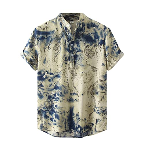 Chemise manches courtes homme Disimlarl XXL pour éviter la chaleur avec élégance casual