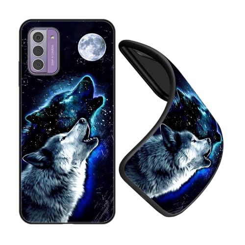 JEZSTHAI Schutzhülle Kompatibel mit Handy Nokia G42 5G Hülle Silikon Muster Design Handyhülle,Ultra Dünn Weiche Fallschutz Stoßfeste Anti-Kratzt Rückseite Bumper Hülle,B07