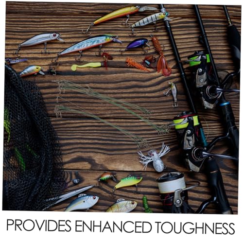 HANABASS Versatile 40pcs Fishing Wire Leaders Swivels miniatura 7