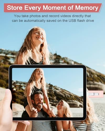 Image of USB Flash Drive 512GB, Photo Stick Memory External Data Storage Thumb Drive Compatible for Phone, Pad, Android, PC and More Devices (Pink)