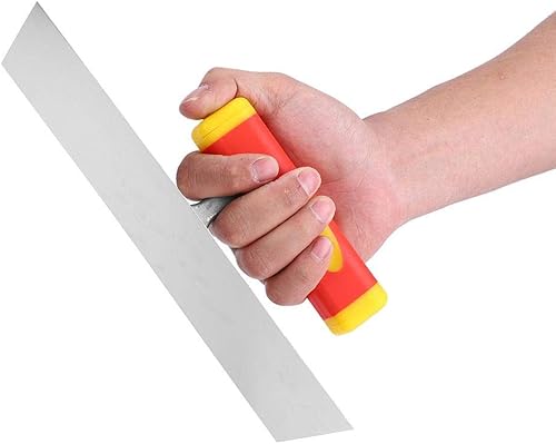 Miniatura 5 de Asixx - Paleta de albañilería profesional, para baldosas de enlucido, herramienta de enlucido para enlucido, raspado, albañil, pintor (9.449 in)