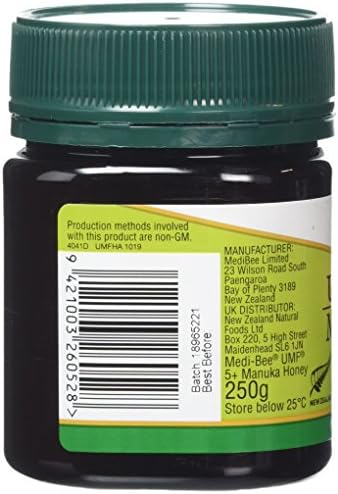 6x 250g active manuka Honey umf 5 + (9421003260528)