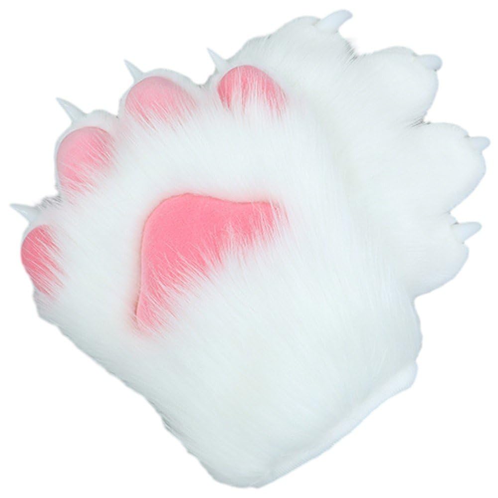 Guantes de pata de oso para fiestas de disfraces y salones del manga en invierno