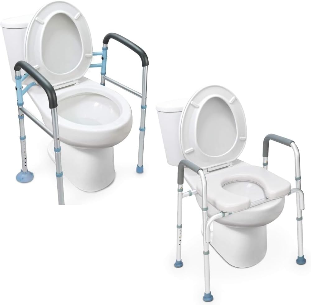 OasisSpace Stand Alone Toilet Safety Rail & OasisSpace