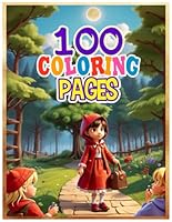 100 coloring pages: Girls B0CWDKJVXF Book Cover