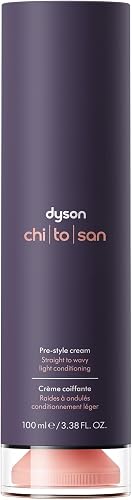 Dyson Chitosan Pre-style cream, Straight to Wavy, Light Conditioning, 100ml