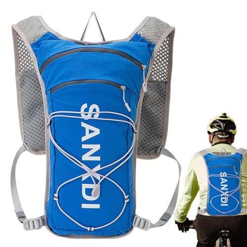 Mochila de hidratación – Bolsa de hidratación Mochila de agua portátil, deportes al aire libre, senderismo, mochila de hidratación para hombre y mujer, ideal para correr, ciclismo, senderismo,
