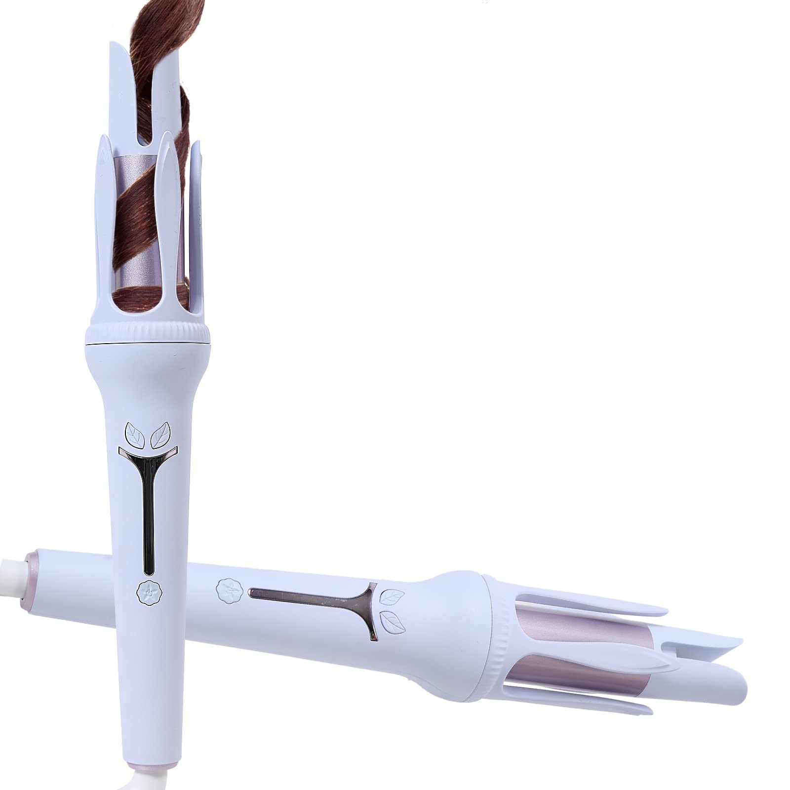 Automatic Curling Iron, Rotating Curling Iron 1.1" 1.25" Curling Iron Automatic Hair Curler,Temp Adjustable&LCD Display,Super Easy-to-use Automatic Hair Curler Fast Heating Up Anti-Stuck Auto Shut-Off