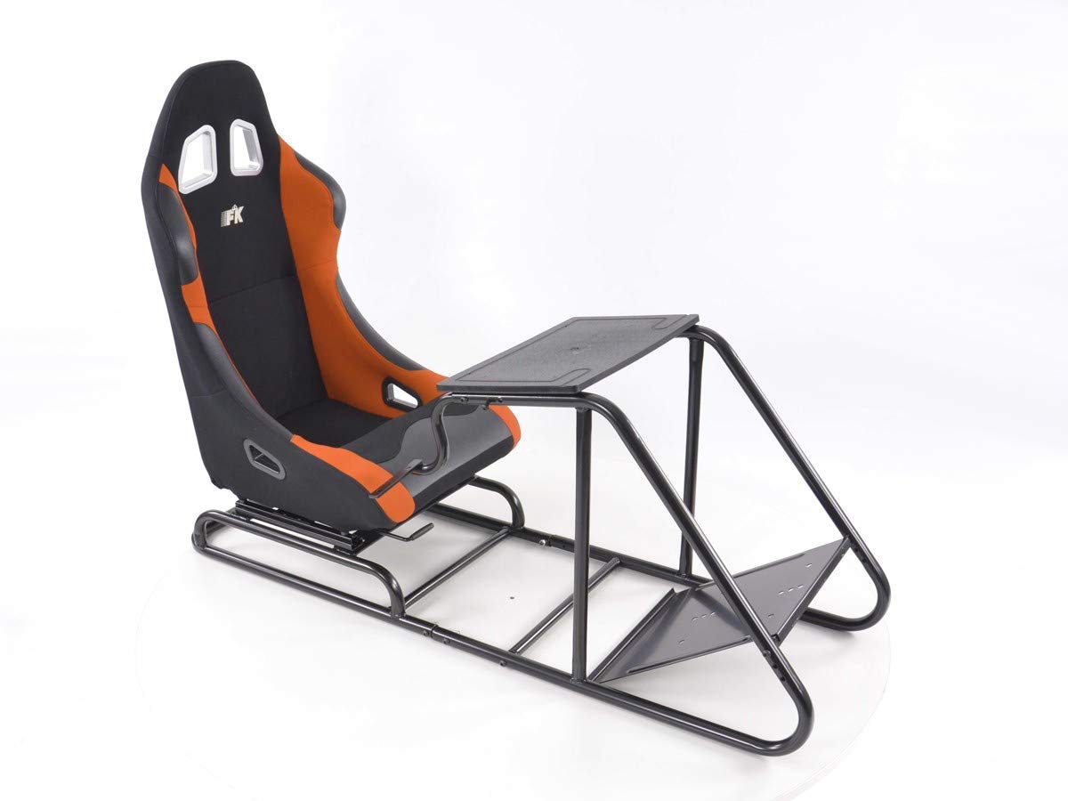 FK - Fotelik samochodowy FK fotel do gier wyścigowych symulator wyścigów Raceseat fotel do gier wyścigowych na PC i konsoli do gier FKRSE13915