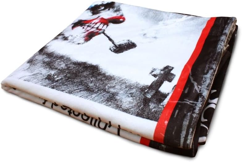 Creepy Co. Scary Stories to Tell in Dark Book Blanket Throw 60x50 Horror Folklore Alvin Schwartz