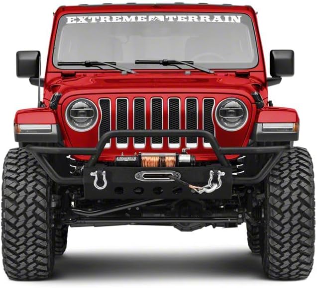 Redrock 4x4 Rock Crawler Front Bumper Compatible with 18-22 Jeep Wrangler JL