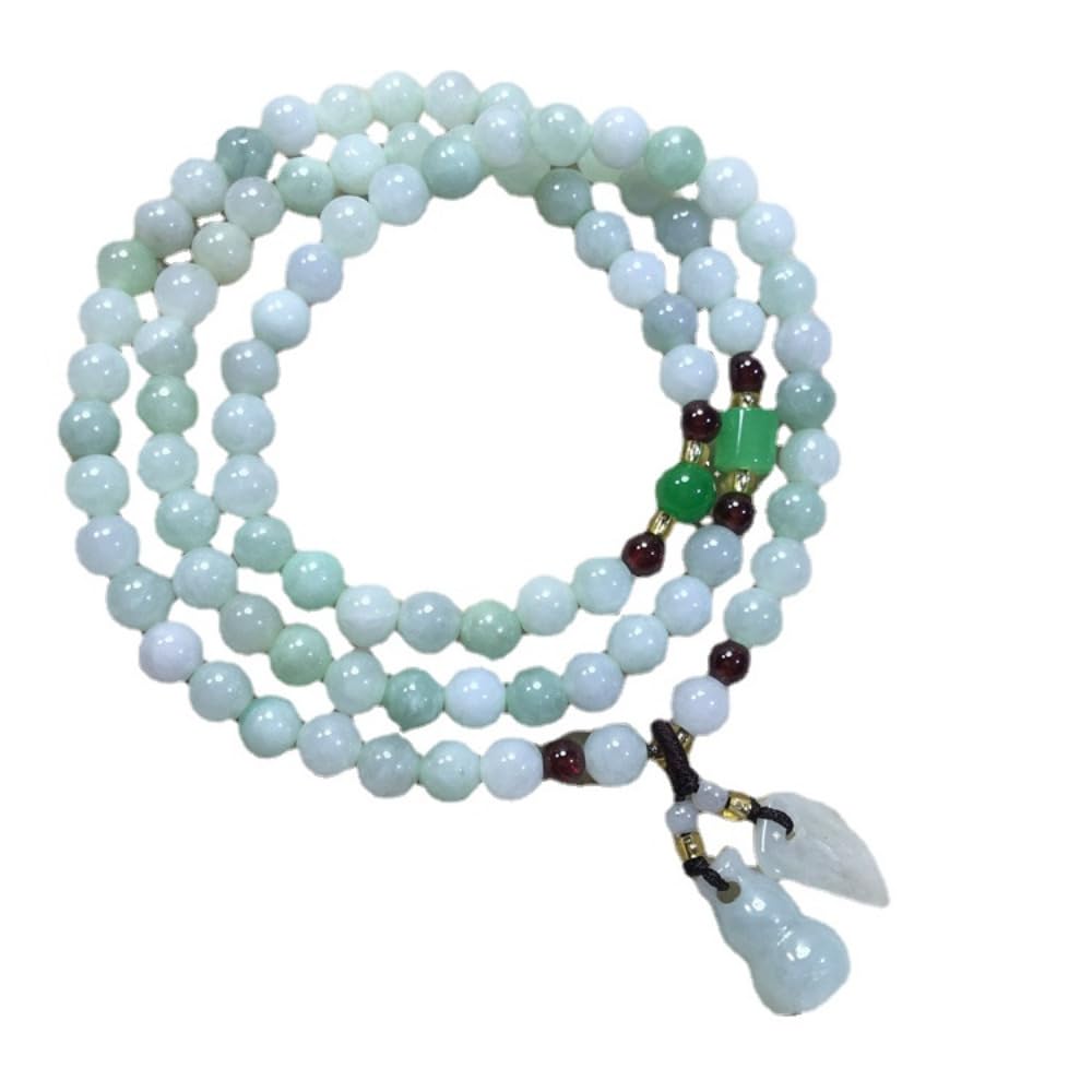 HJMMHX DREI Ringe aus natürlicher Jade, High-End-Kreativität für Damen im chinesischen Stil