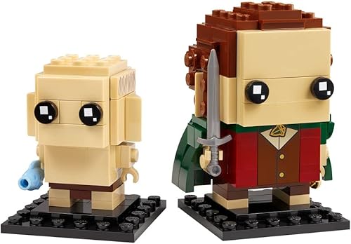 LEGO BrickHeadz Frodo & Gollum 40630 — galinė pusė