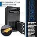 BARSKA AX12590 Standard Keypad Security Depository Drop Safe 1.72 Cubic Ft, Black, One Size