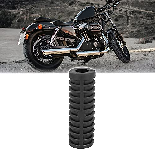 F FIERCE CYCLE 12mm Durchmesser Kickstarterhebel Universal Kickstarter Gummi Schalthebel Schwarz