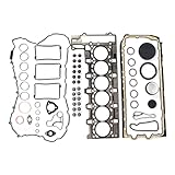 AUCERAMIC 11137600482 N55 Head Gasket Set w/Oil Pan Gasket Fit for 09-18 BMW 135i 335i 435i 535i 640i 740Li X1 X5 xDrive 35i F10 F12 F20 F32 E71 E82 E90 N55B30A N55B30 3.0L Turbo 11127587804 HS55004