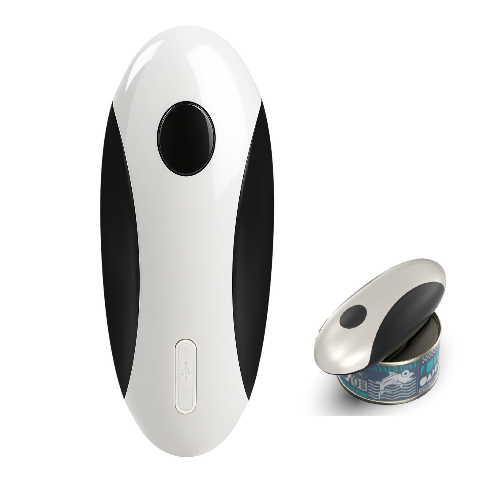 Ouvre-boîte électrique automatique rechargeable Nikou avec batterie 500 mAh