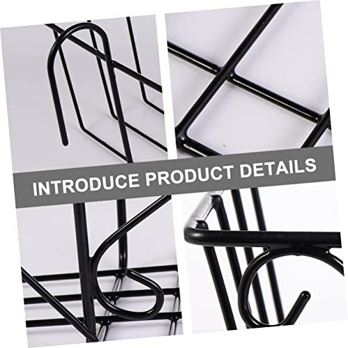 Support de suspension en métal pour pot de fleurs de balcon