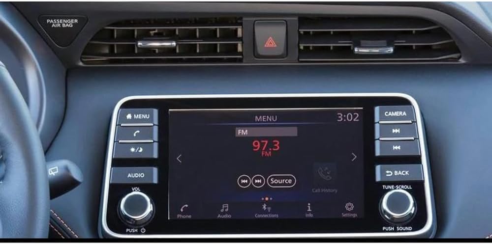 Screen Protector for Nissan Kicks 2017-2020, 1Pcs Car GPS Navigation Screen Protector