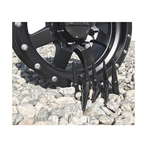 Image of 4.4 inch Spike Lug Nuts (24, Chrome, M14x2)