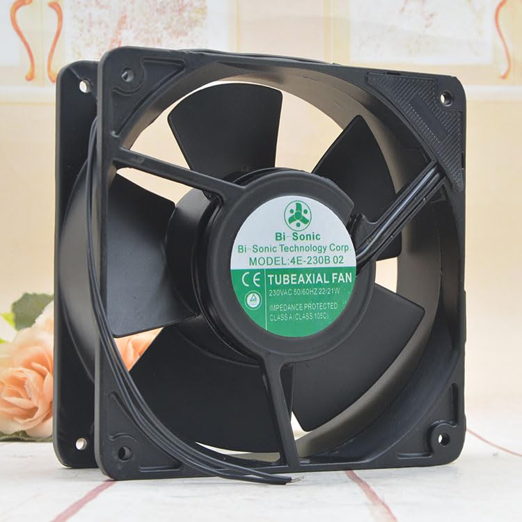 Sonic 12038 220V 4E-230B 02 12CM All Metal High Temperature Cabinet Fan