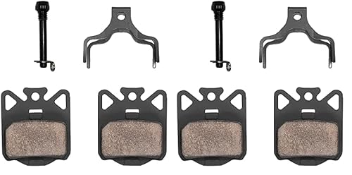 Campagnolo Unisex – Erwachsene Bremsbeläge-2651155534 Bremsbeläge, Schwarz, Einheitsgröße (Packung mit 2)