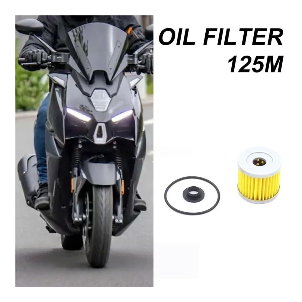 Ricambi Per Filtro Olio Per Motociclette, Anello Di Tenuta Per Filtro Olio Motore Per Motociclette Per 125M Per M 125 Per 125-M Filtri Olio