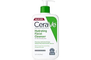 CeraVe Hydrating Facial Cleanser: Cleanse Your Dry Skin Without Stripping Moisture