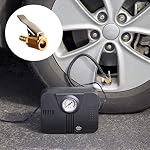 Toolwiz Verrouillage de 1/4" Air Gonfleur à pneus Chuck, 2 Boîte portable Air Accessoires pour compresseur Air Adaptateur tête de valve Presta Joint avec connecteur Barb à utiliser avec pression d'écartement des pneus