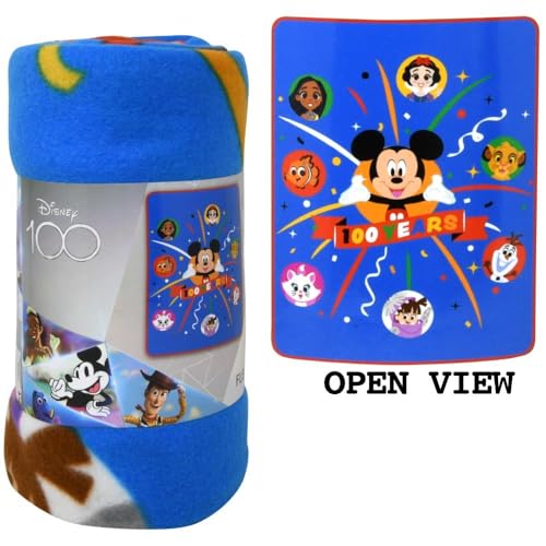 Couverture polaire Disney 45x60cm pour réchauffer bébé en voyage