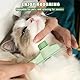 Cxqbsmy Katzenhaarbürste, Katzenbürste Langhaar und Katzenbürste Kurzhaar, Hundebürste Kurzhaar, Katzenkamm mit Einem Knopf, Katzenhaarbürste zum Entfernen von Losem Fell und Massage