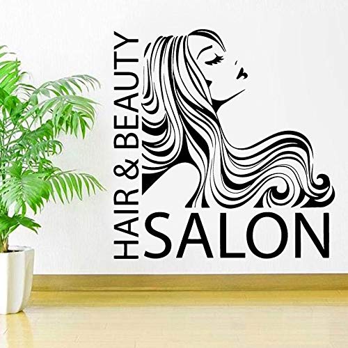 ARWY Vinyl Hair & Beauty Salon Wall Sticker, 0.19 x 4.52 x 4.52 Inches, Black (B07XSLZZBR) Amazon Price History, Amazon Price Tracker