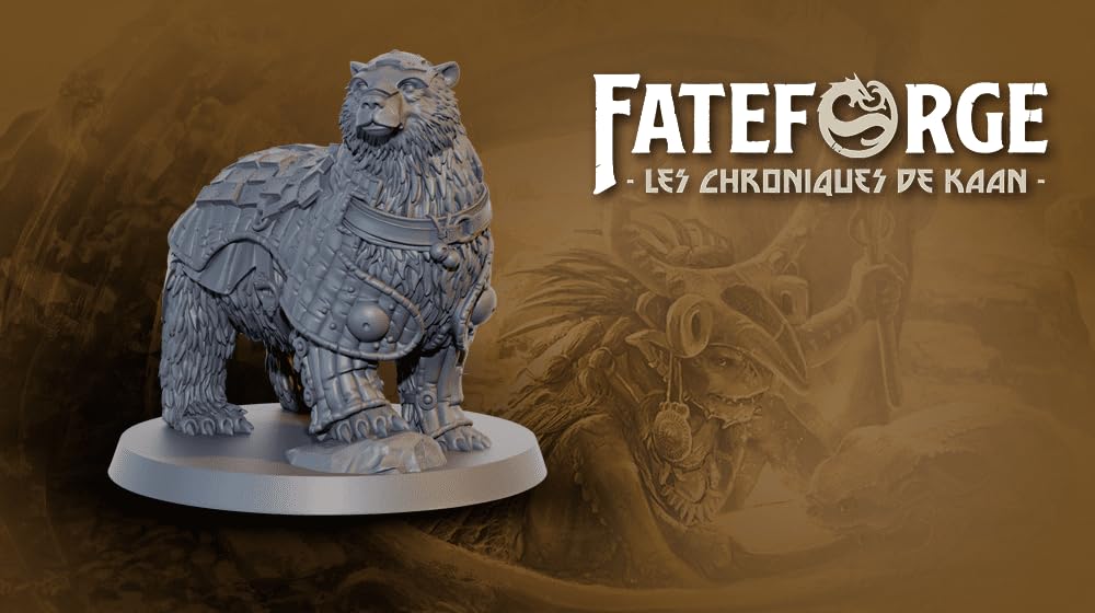 Don't Panic Games | Fateforge : Les Chroniques de Kaan - Gardiens des bêtes (Extension) | Jeu de société | À partir de 14 Ans | 1 à 4 Joueurs | 60 Minutes