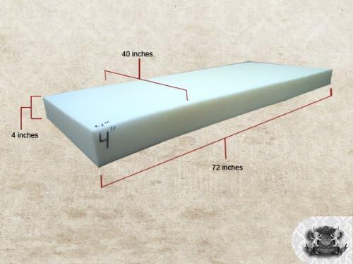 Miniatura 2 de Lámina de espuma de densidad media 4 pulgadas x 40 pulgadas x 72 pulgadas